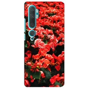Чохли з квітами для Xiaomi Mi 10 (VPrint) (Квіти червоні)