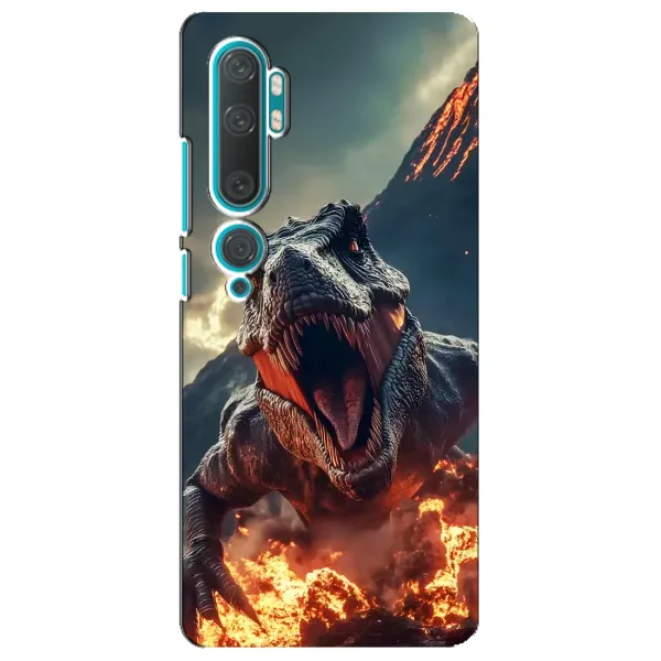 Чехол с принтом «Огненный динозавр» для Xiaomi Mi 10