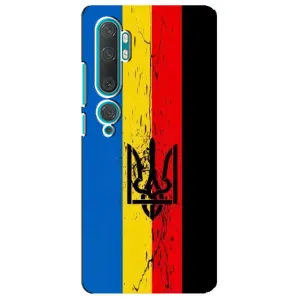 Украинские Чехлы для Xiaomi Mi 10 с картинкой УПА (AlphaPrint) (Флаг УПА)