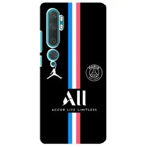 Чохли PSG для Xiaomi Mi 10 (AlphaPrint) (футболка ПСЖ)
