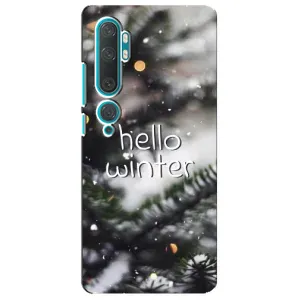 Новорічні, Святкові Чохли для Xiaomi Mi 10 - 2024 год (Hello winter)