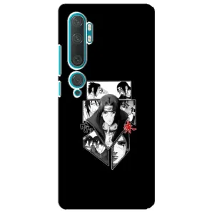 Чехлы на тему: Итачи Учиха для Xiaomi Mi 10 (AlphaPrint) (коллаж Итачи)