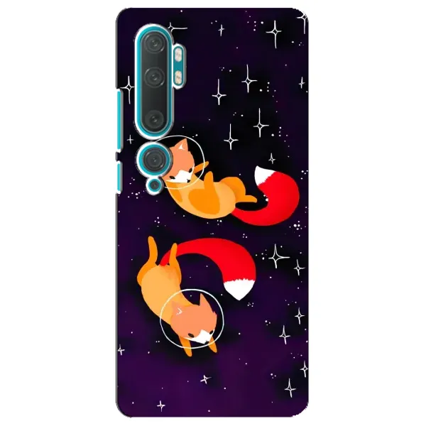 Чехол с принтом «Лисички космонавты» для Xiaomi Mi 10