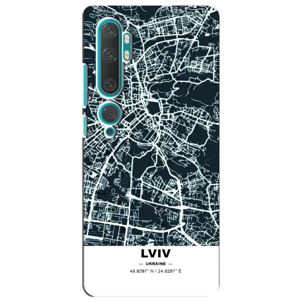 Чехол с принтом «Львов» для Xiaomi Mi 10