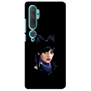 Чохли Венсдей на Xiaomi Mi 10 Уенсдей (AlphaPrint) (серйозна Венздей)