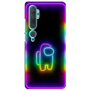 Чохли Амонг Ас для Xiaomi Mi 10 (AlphaPrint) (Яскравий скін)