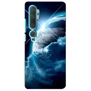 Космические Чехлы для Ксяоми Ми 10 (VPrint) (Земля с космоса)