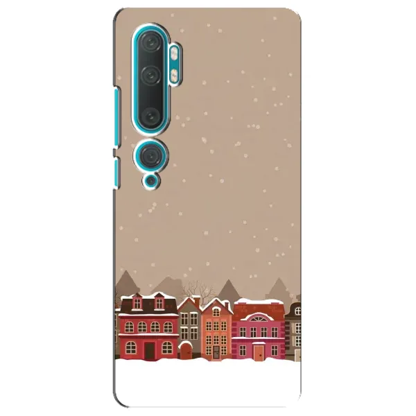 Чохол з принтом «Зимове місто» для Xiaomi Mi 10 Чохол з принтом «Зимове місто» для Xiaomi Mi 10