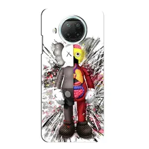 Чохли для Xiaomi Mi 10i - Bearbrick Louis Vuitton (PREMIUMPrint) (Беарбрік)