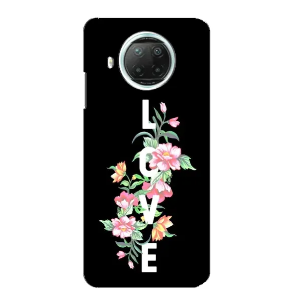 Чехол с принтом «Цветы LOVE» для Xiaomi Mi 10i Чехол с принтом «Цветы LOVE» для Xiaomi Mi 10i