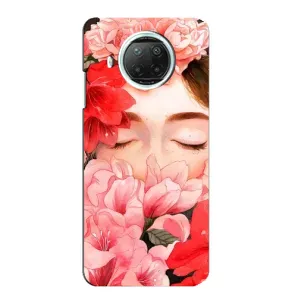 Чехлы (ART) Цветы на Xiaomi Mi 10i (VPrint) (Очі в квітах)