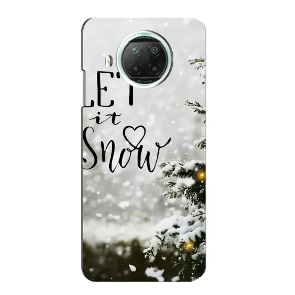 Чехол с принтом «Let it snow» для Xiaomi Mi 10i