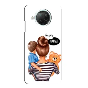 Чохол з друком для Xiaomi Mi 10i - (Мама з дитинкою) (AlphaPrint) (Мама з синочком)