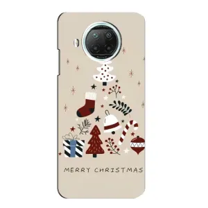 Різдвяні Чохли для Xiaomi Mi 10i (VPrint) (Merry Christmas)