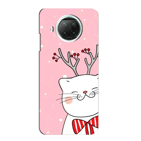 Чохол з принтом «Зимовий кіт» для Xiaomi Mi 10i Чохол з принтом «Зимовий кіт» для Xiaomi Mi 10i