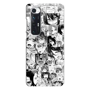 Чехол с принтом «Ahegao manga» для Xiaomi Mi 10s