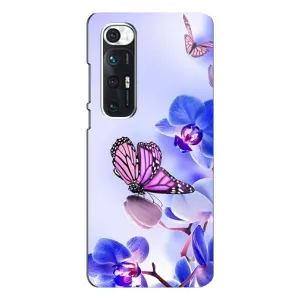 Чохли з квітами для Xiaomi Mi 10s (VPrint) (Метелик на квітах)