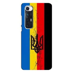 Украинские Чехлы для Xiaomi Mi 10s с картинкой УПА (AlphaPrint) (Флаг УПА)