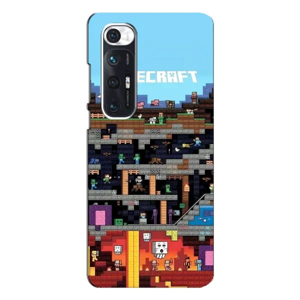 Чехол с принтом «фон Minecraft» для Xiaomi Mi 10s Чехол с принтом «фон Minecraft» для Xiaomi Mi 10s