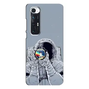 Чехол NASA для Xiaomi Mi 10s (AlphaPrint) (Космонавт фото)