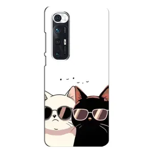 Чехол с принтом «Коты в очках» для Xiaomi Mi 10s
