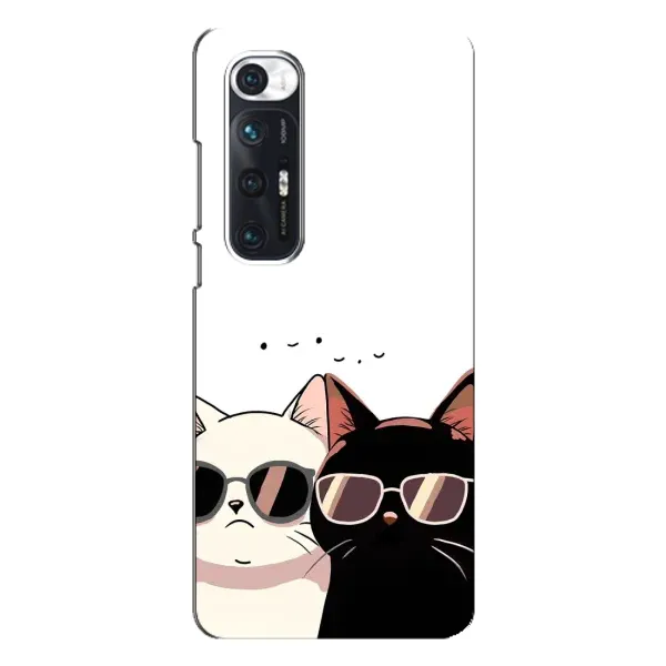 Чехол с принтом «Коты в очках» для Xiaomi Mi 10s