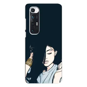 Чехол с печатью для Xiaomi Mi 10s - (Мода) (AlphaPrint) (Красивая девочка)