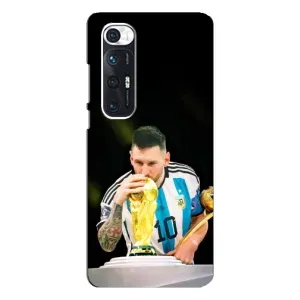 Чехлы для Xiaomi Mi 10s (Leo чемпион) (AlphaPrint) (Кубок Месси)