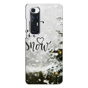 Новогодние, Праздничные Чехлы для Xiaomi Mi 10s - 2024 год (Let it snow)