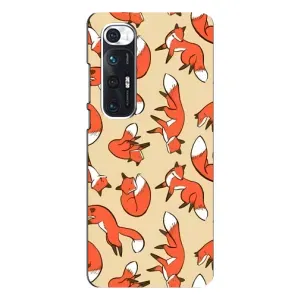 Чехлы с картинкой Лисички для Xiaomi Mi 10s (VPrint) (Лисички)