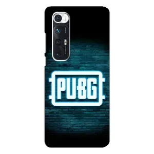 Чехол PUBG для Сяоми Ми 10с (AlphaPrint) (Лого PUBG)