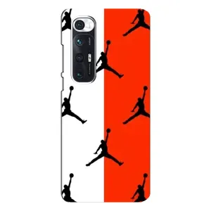Чехлы для Xiaomi Mi 10s - с картинкой JORDAN (AlphaPrint) (Лого Джордан)
