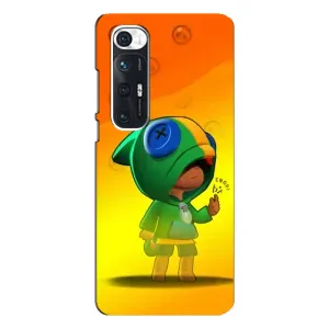 Чехол для Xiaomi Mi 10s Бравл Старс (VPrint) (Мальчик Леон)