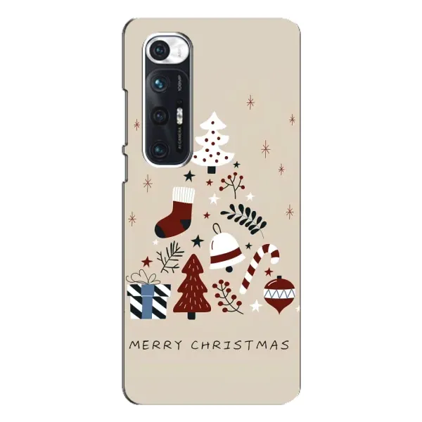 Чехол с принтом «Merry Christmas» для Xiaomi Mi 10s