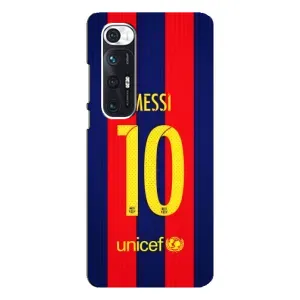 Чехлы Месси для Xiaomi Mi 10s (AlphaPrint) (Messi Barca 10)