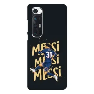 Чехлы для Xiaomi Mi 10s (Leo чемпион) (AlphaPrint) (Messi ПСЖ)