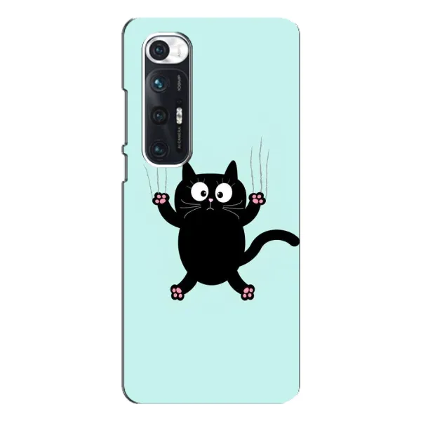 Чехол с принтом «Падающий кот» для Xiaomi Mi 10s Чехол с принтом «Падающий кот» для Xiaomi Mi 10s