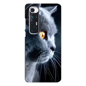 Чехлы с Котиками для Xiaomi Mi 10s (VPrint) (Серый Кот)