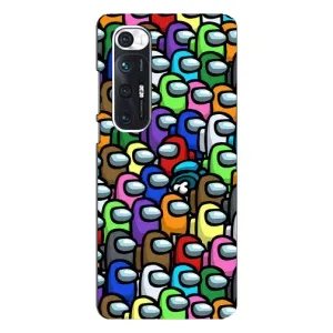 Чохли Амонг Ас для Xiaomi Mi 10s (AlphaPrint) (Убитий)