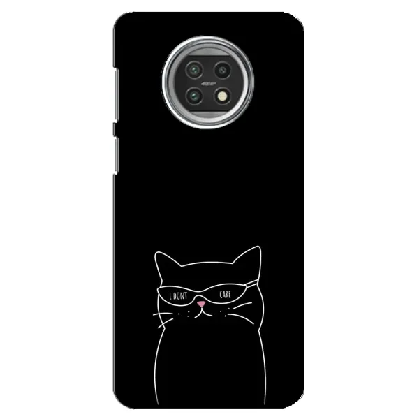 Чехол с принтом «Равнодушный кот» для Xiaomi Mi 10t Lite