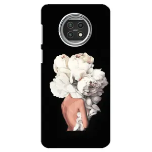 Чехлы (ART) Цветы на Xiaomi Mi 10t Lite (VPrint) (Білі квіти)