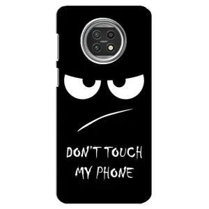 Чехол для Ксяоми Ми 10Т Лайт - (AlphaPrint) с печатью (ТОП продаж) (Dont Touch)