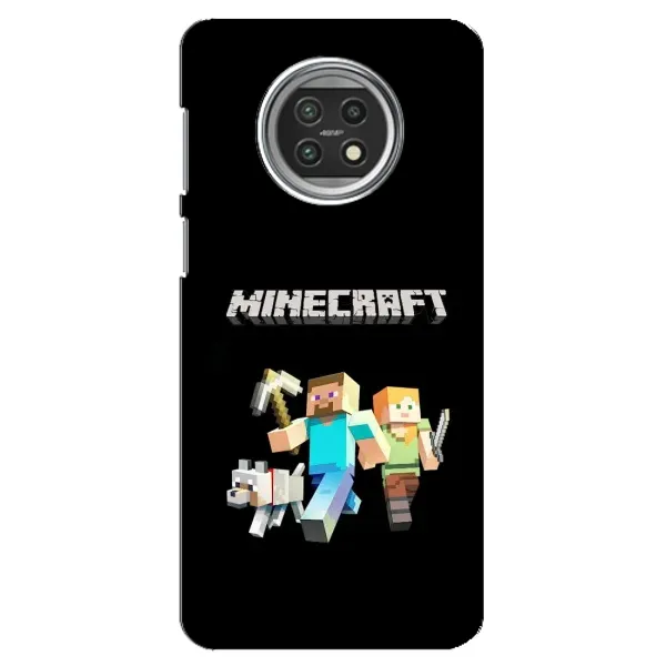 Чехол с принтом «герои Minecraft» для Xiaomi Mi 10t Lite