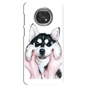 Чехол с Хаски для Xiaomi Mi 10t Lite - (AlphaPrint) (Хаски улыбака)