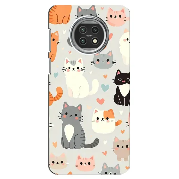 Чехол с принтом «Коллаж котов» для Xiaomi Mi 10t Lite