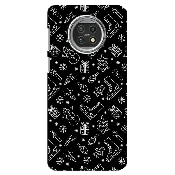 Чехол с принтом «Новогодний фон» для Xiaomi Mi 10t Lite Чехол с принтом «Новогодний фон» для Xiaomi Mi 10t Lite