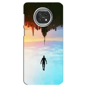 Чехол с человеком пауком для Xiaomi Mi 10t Lite - (AlphaPrint) (Паук человек)