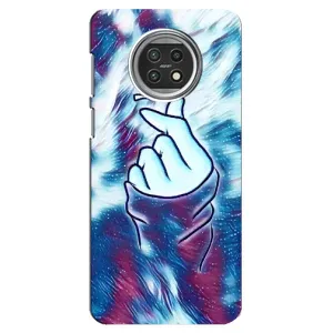 Чехол с принтом для Xiaomi Mi 10t Lite (AlphaPrint - Знак сердечка) (Радужное сердце)