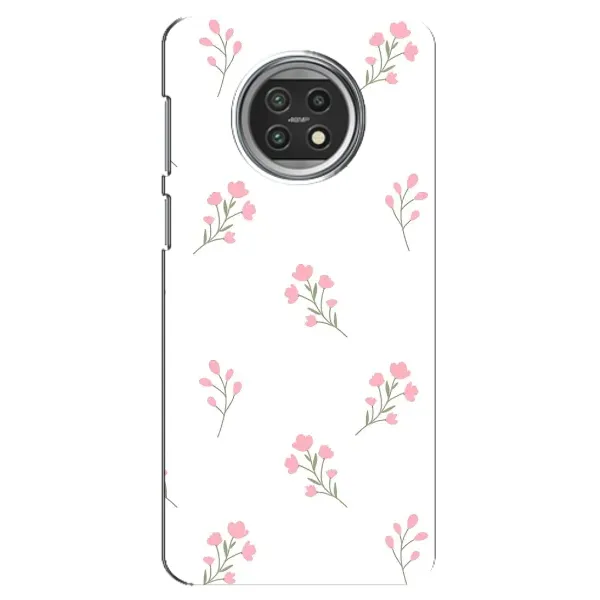 Чохол з принтом «Рожеві квіти» для Xiaomi Mi 10t Lite