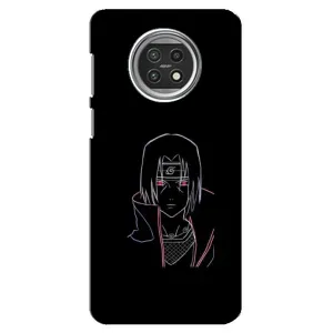 Чехлы на тему: Итачи Учиха для Xiaomi Mi 10t Lite (AlphaPrint) (силуэт Итачи)
